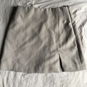 ZARA MINI SKIRT WITH SLIT